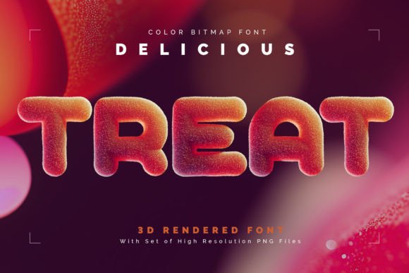 Adding a Layer of Sweetness: The Delicious Treat Typeface