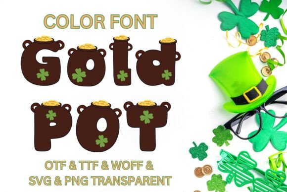 Bring St. Patrick's Day Designs to Life with Gold Pot