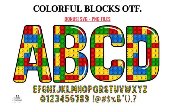 Colorful Blocks: A Font That Builds Playful Branding