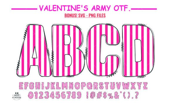 Crafting Heartfelt Designs with Love Valentine's Stripe