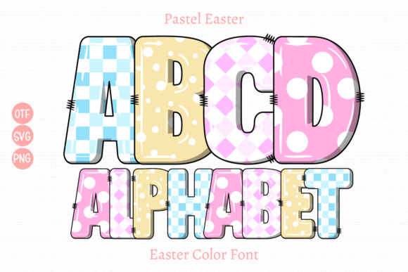 Discovering the Gentle Power of Pastel Easter Typography