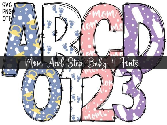 Mom and Step Baby: A Font That Brings Playful Personality to Your Projects