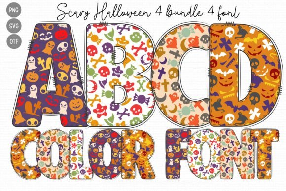 Scary Halloween: A Playfully Eerie Font for Unforgettable Designs