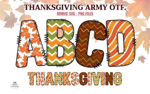 Thanksgiving Army: Capturing Autumn’s Spirit in Your Designs