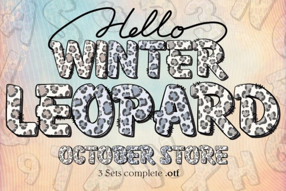 Winter Leopard: A Typeface That Roars with Style